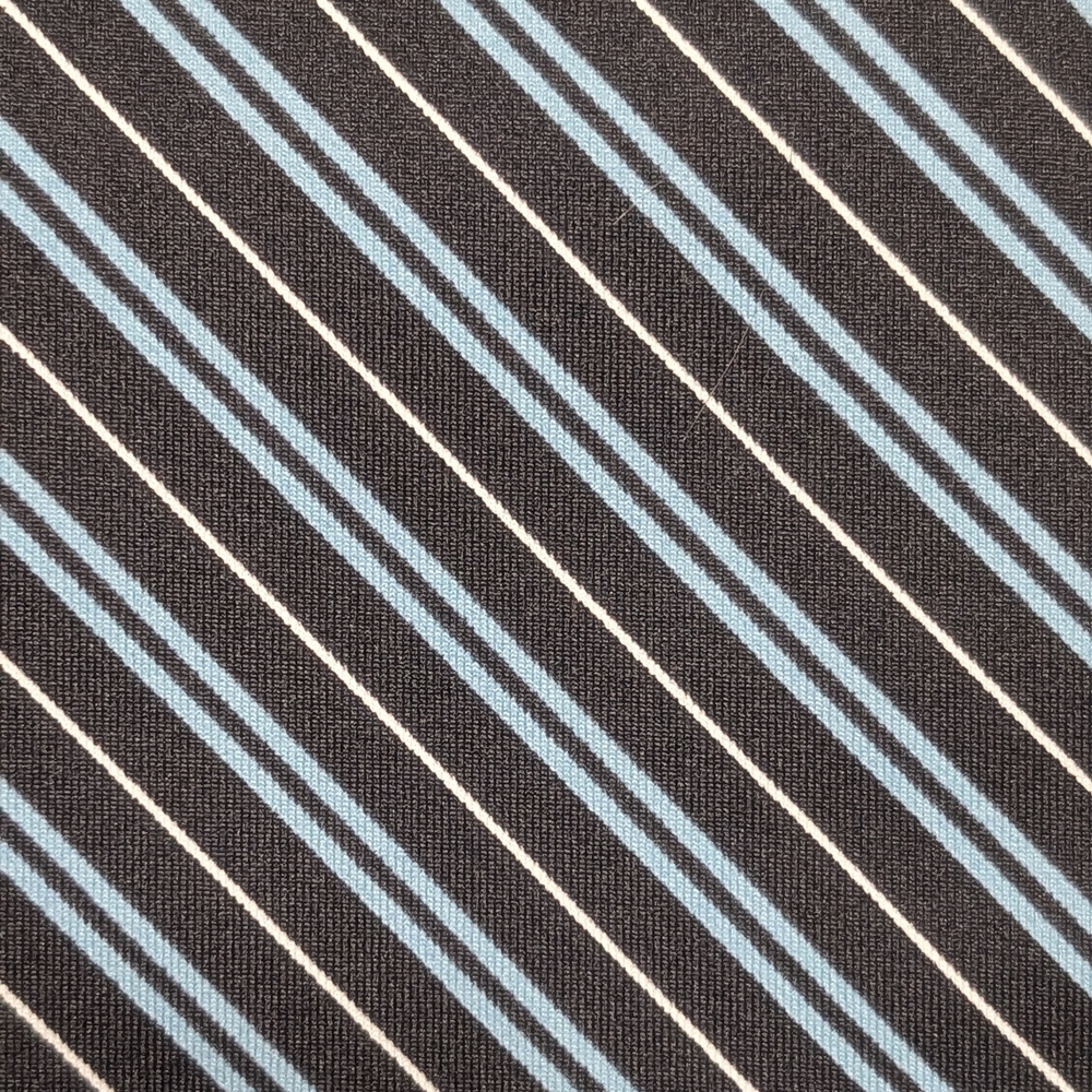 The Limited Stretch Collection Diagonal Striped 3/4 Sleeve Top - Picture 7 of 9